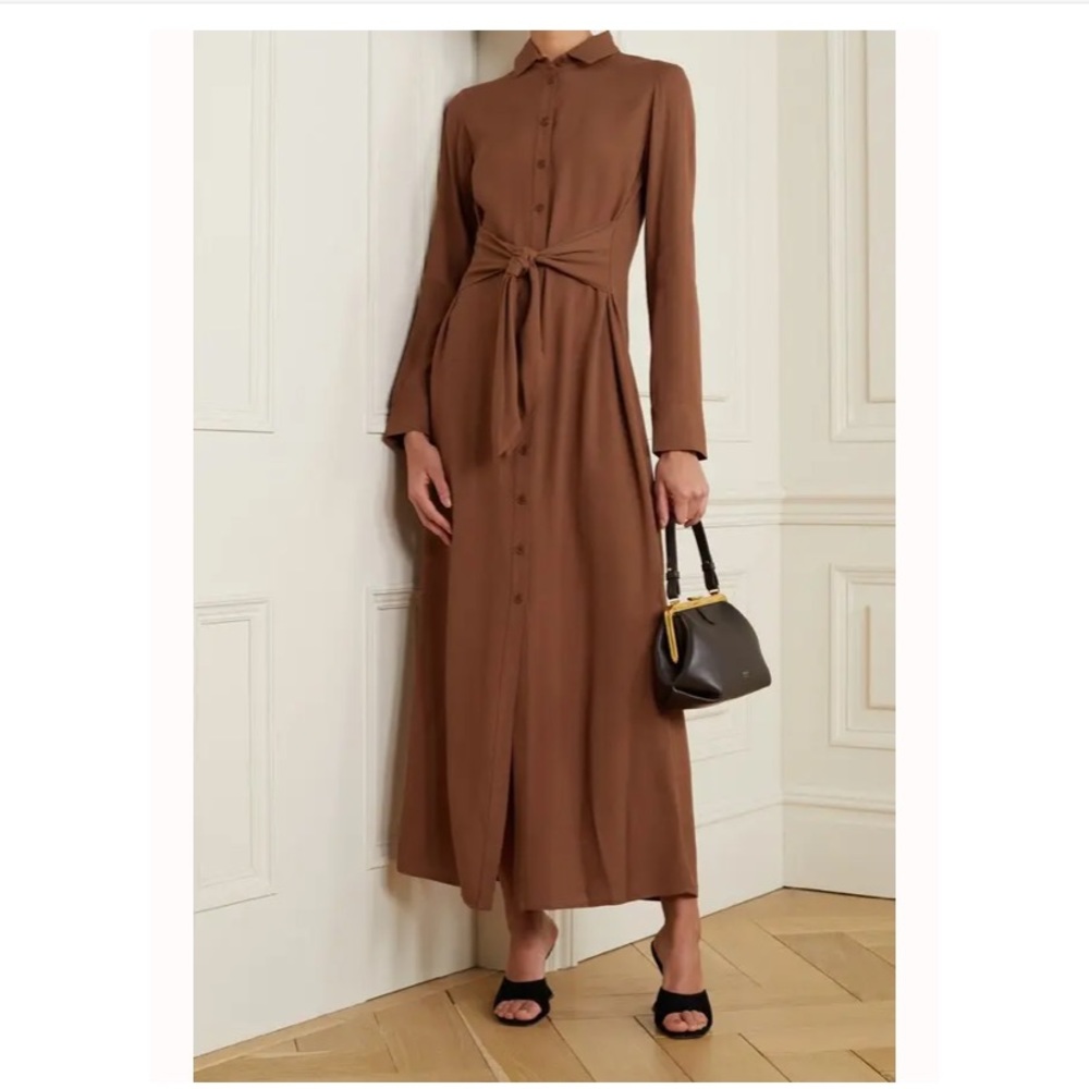 Reformation Brown Maxi Dress